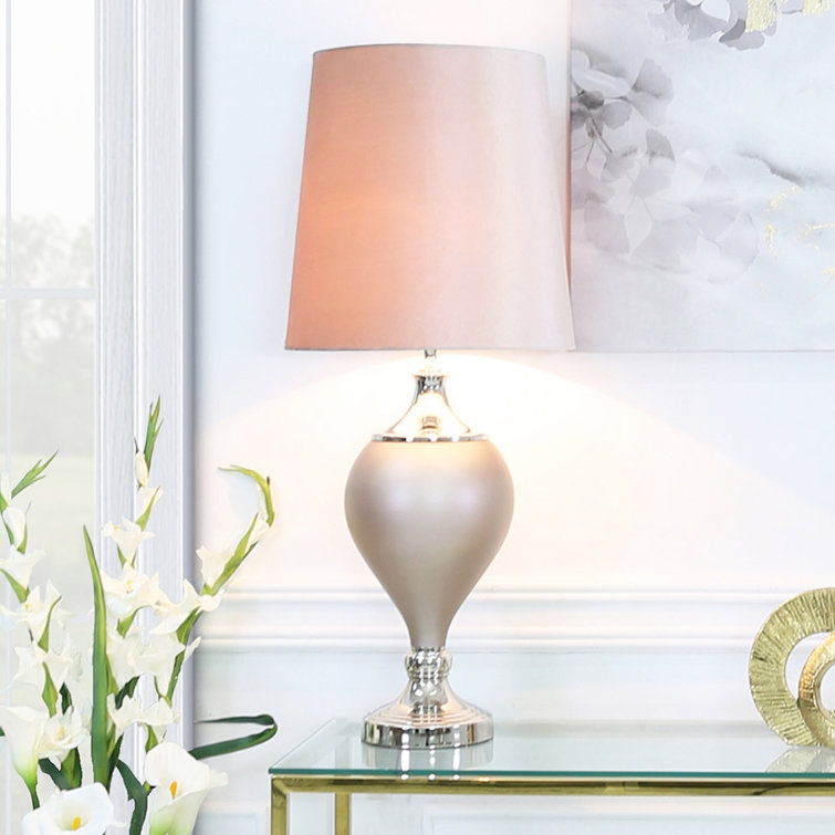 Wayfair silver deals lamps